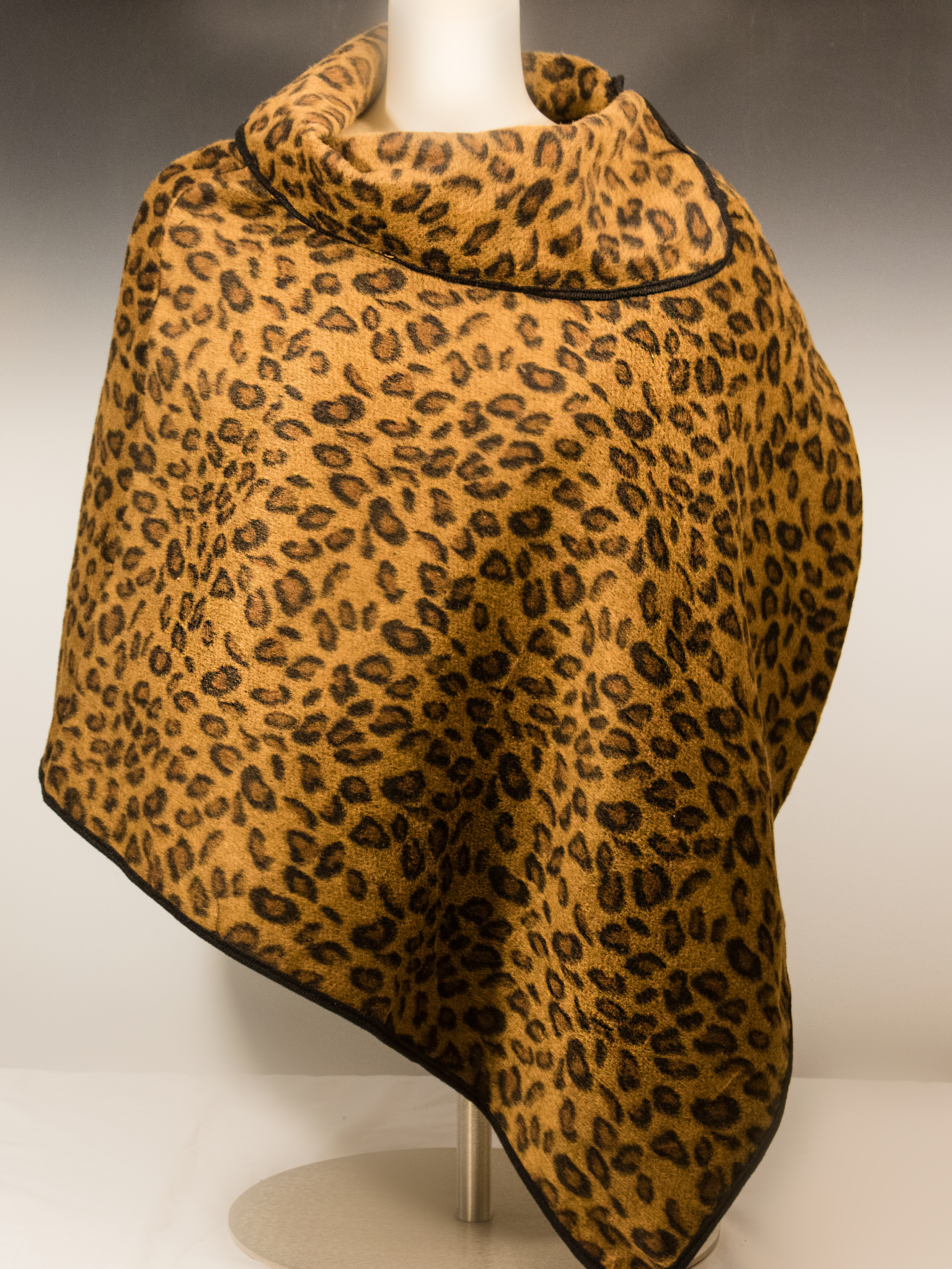 Animal Print Poncho | Strut Emporium